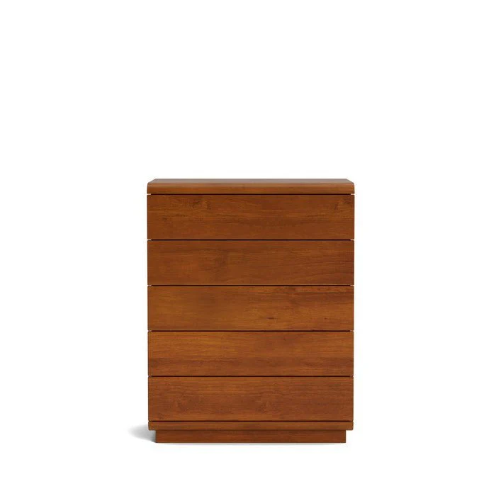 Karamea Tallboy 5 Drawer - With Cut Out (Pine) - Image 7