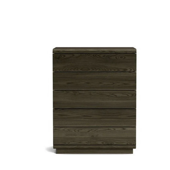 Karamea Tallboy 5 Drawer - With Cut Out (Ash) - Image 3