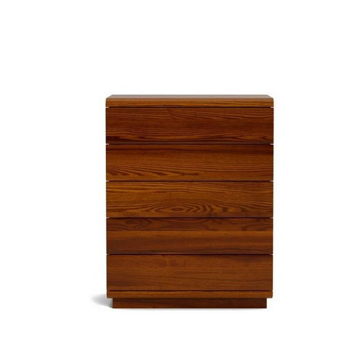 Karamea Tallboy 5 Drawer - With Cut Out (Ash) - Image 5