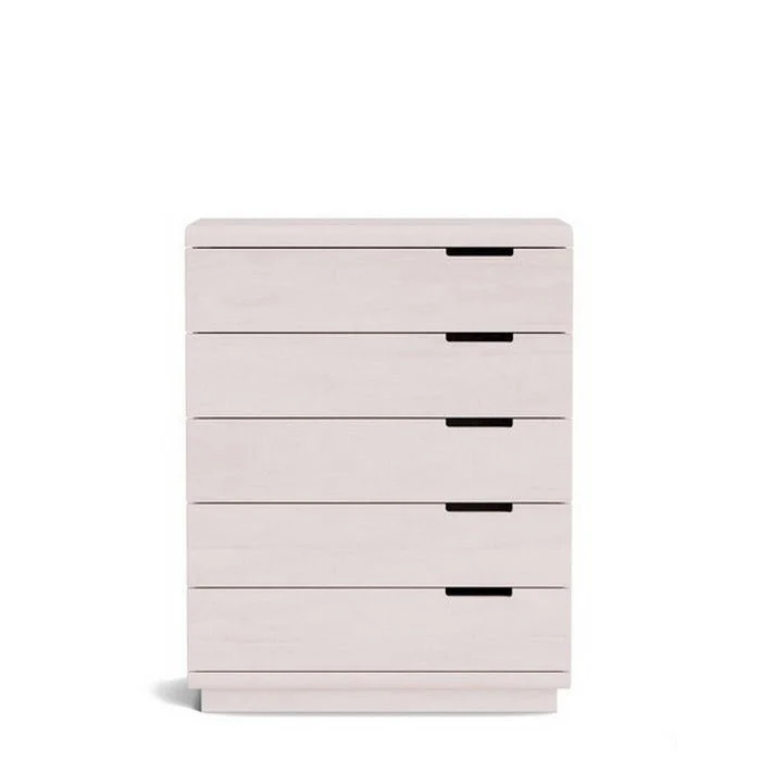 Karamea Tallboy 5 Drawer - With Cut Out (Pine) - Image 9