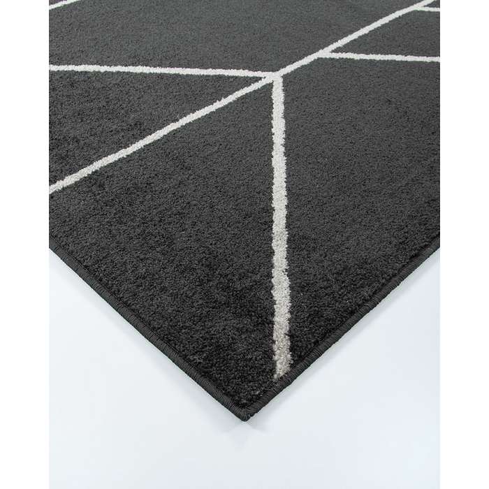 Kingston Floor Rug - Black (Polypropylene) - Image 2