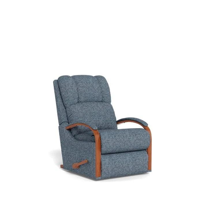 La-Z-Boy Harbor Town Mahogony Rocker Recliner - Fabric - Image 2