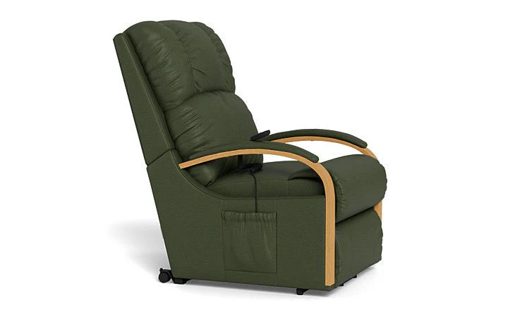 La-Z-Boy Harbor Town Oak Power Lift Chair - Image 6