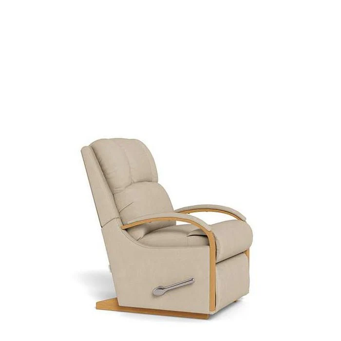 La-Z-Boy Harbor Town Oak Rocker Recliner - Image 2