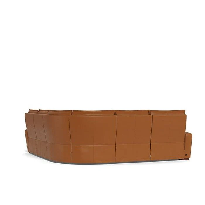 La-Z-Boy Hartford 5pce Motion Modular - Leather - Image 15