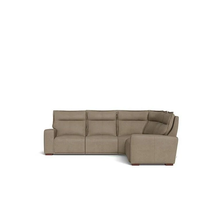 La-Z-Boy Hartford 5pce Motion Modular - Leather - Image 23