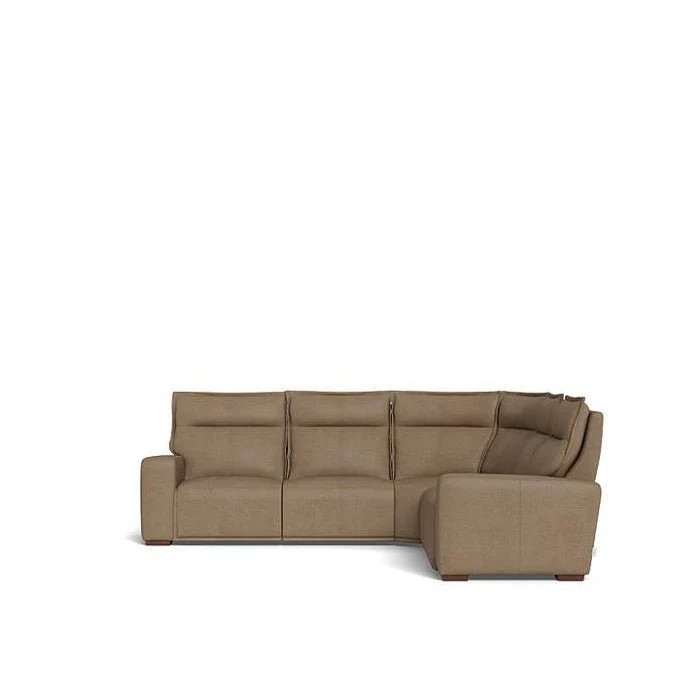 La-Z-Boy Hartford 5pce Motion Modular - Leather - Image 25