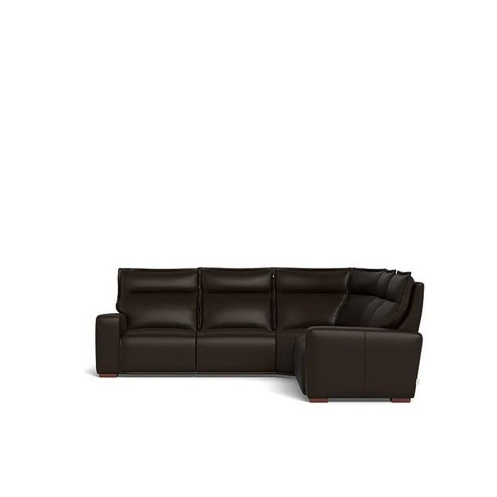 La-Z-Boy Hartford 5pce Motion Modular - Leather - Image 8