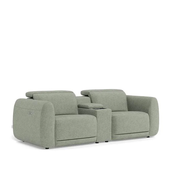 La-Z-Boy Napa 2 Seater Power Reclining Sofa with Media Console - Image 2