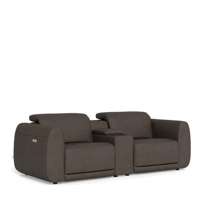 La-Z-Boy Napa 2 Seater Power Reclining Sofa with Media Console - Image 5