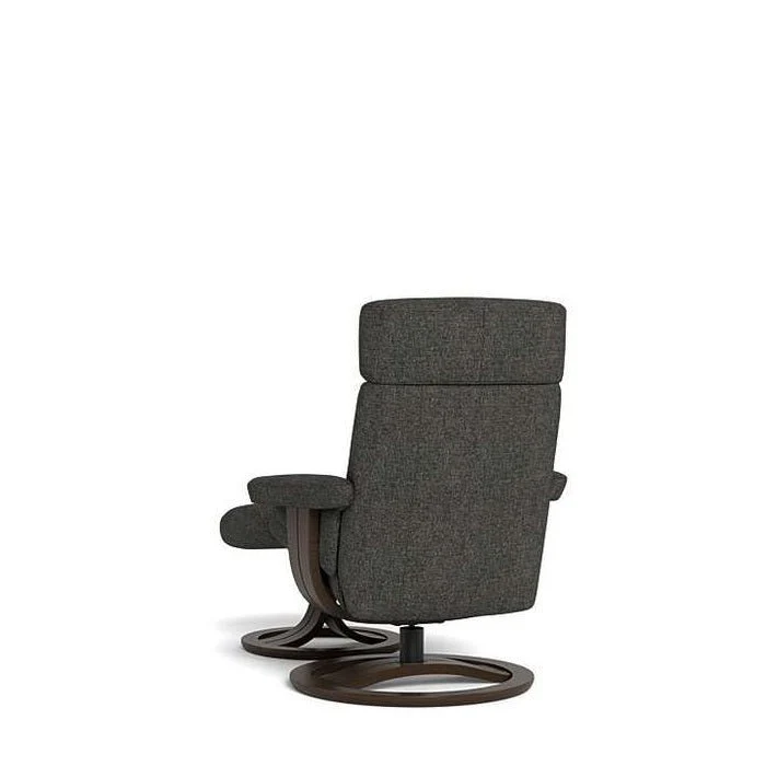 La-Z-Boy Royal Large Wenge Recliner + Footstool - Image 4