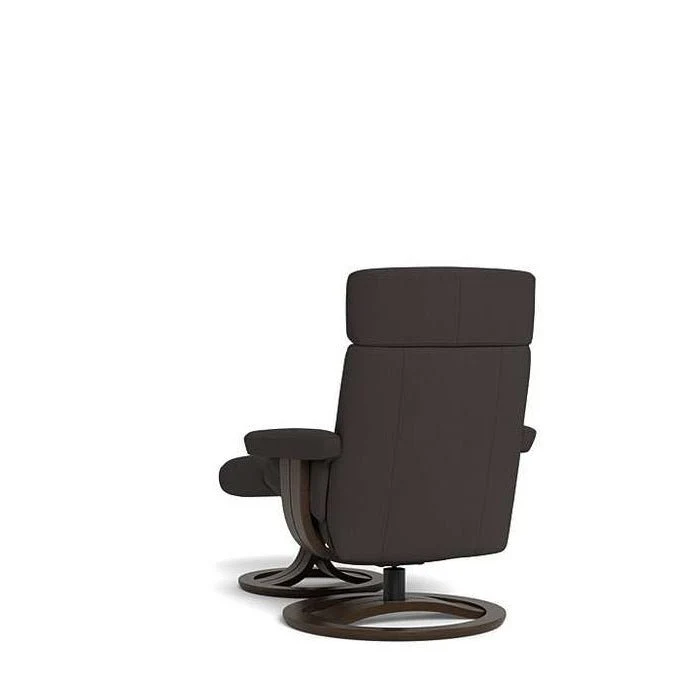 La-Z-Boy Royal Large Wenge Recliner + Footstool - Image 8