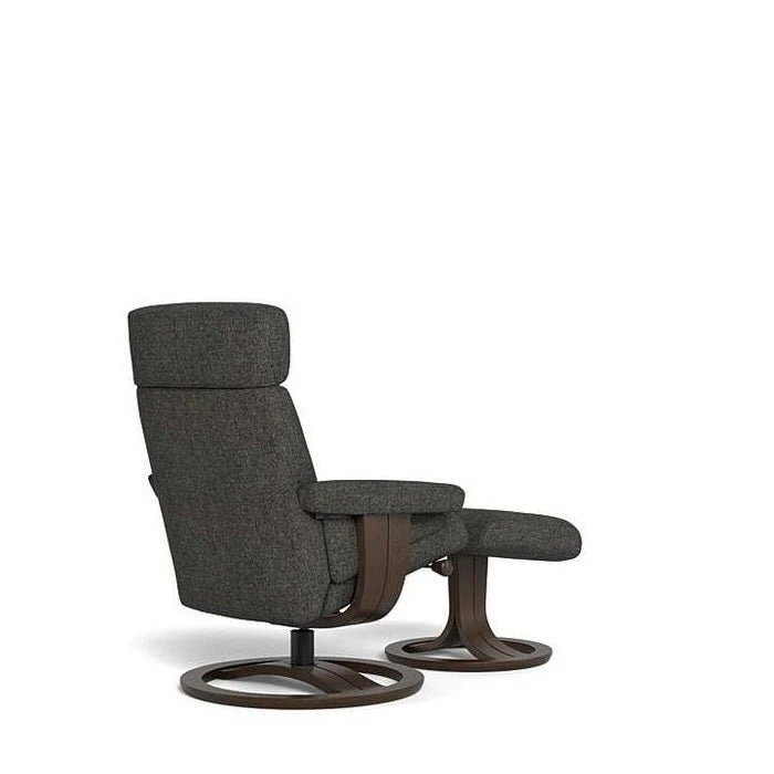 La-Z-Boy Royal Recliner + Footstool - Image 3