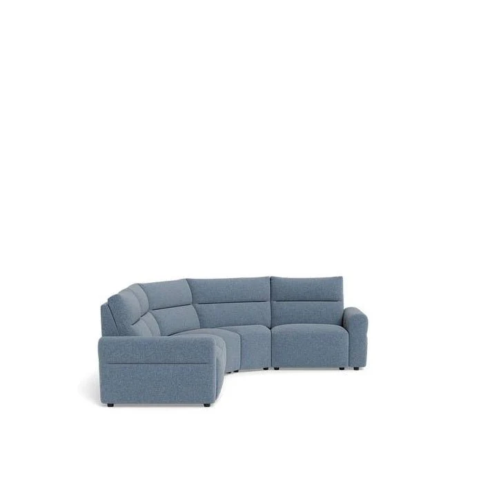 La-Z-Boy Sedona 5 Piece Cnr Power Reclining Modular - Nature Ice Blue - While stocks last - Image 2