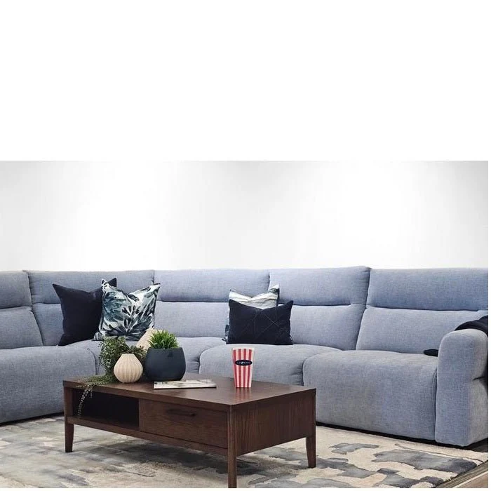 La-Z-Boy Sedona 5 Piece Cnr Power Reclining Modular - Nature Ice Blue - While stocks last - Image 3