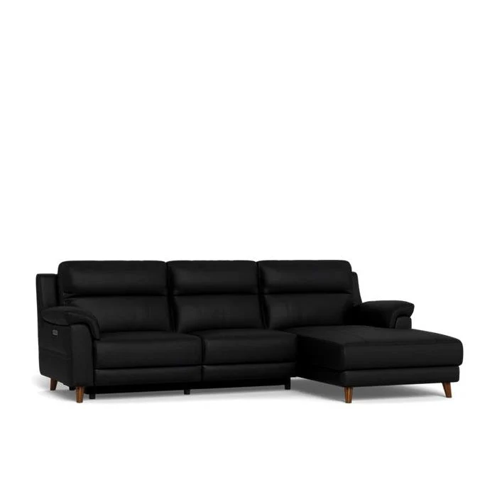La-Z-Boy Sereno 2 Seater Power Reclining Sofa with Chaise - Geneva Leather - Image 2