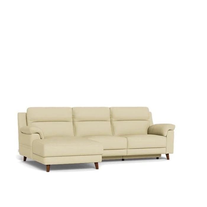 La-Z-Boy Sereno 2 Seater Power Reclining Sofa with Chaise - Geneva Leather - Image 5