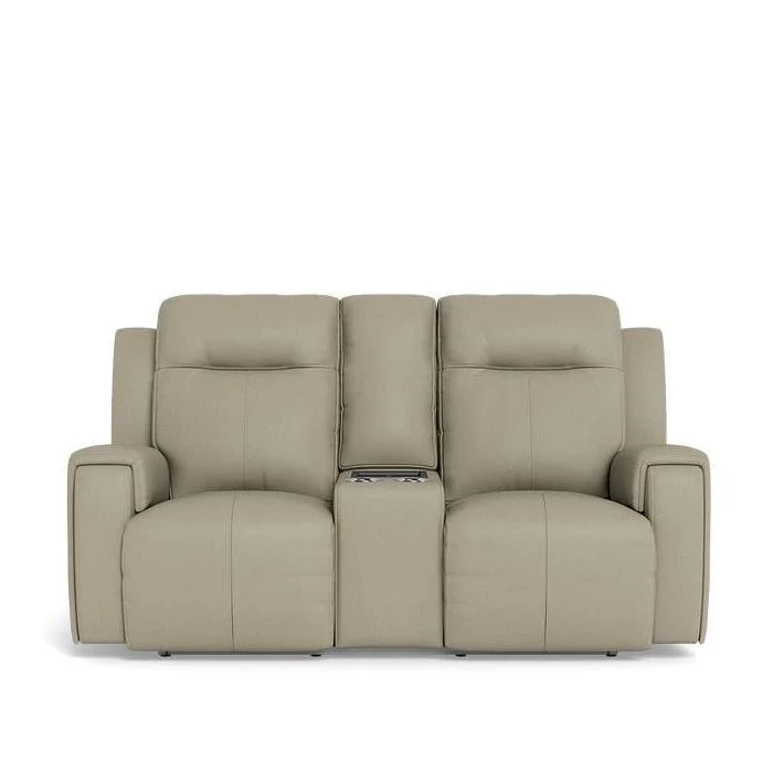 La-Z-Boy United 2.5 Seater Power Reclining Sofa with Media Console - Image 2
