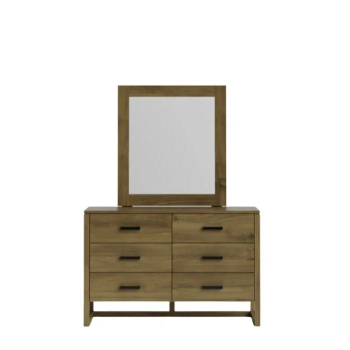 Larry 6 Drawer Dresser & Mirror
