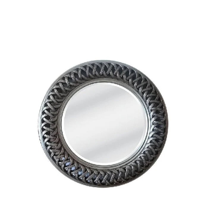 Lattice Framed Mirror - Gold or Silver - Two sizes to suit - Image 2