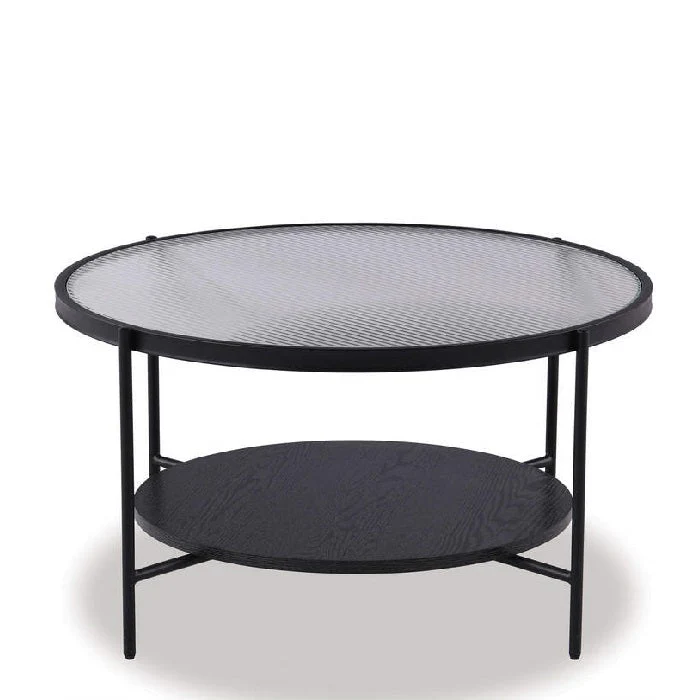 Lee Coffee Table - with glass top - Image 2