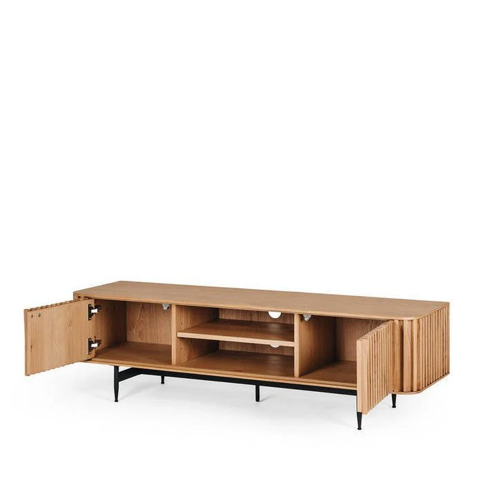 Linea TV Stand 1500w - All Natural - Image 4