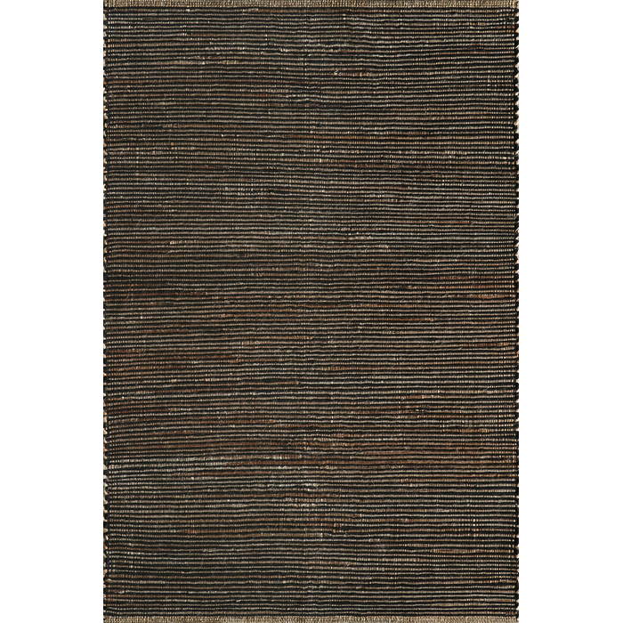 Lissa Floor Rug - Black (Hemp Blend) - Image 4