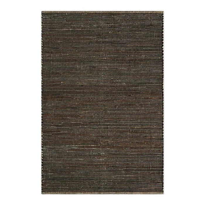 Lissa Floor Rug - Black (Hemp Blend) - Image 5