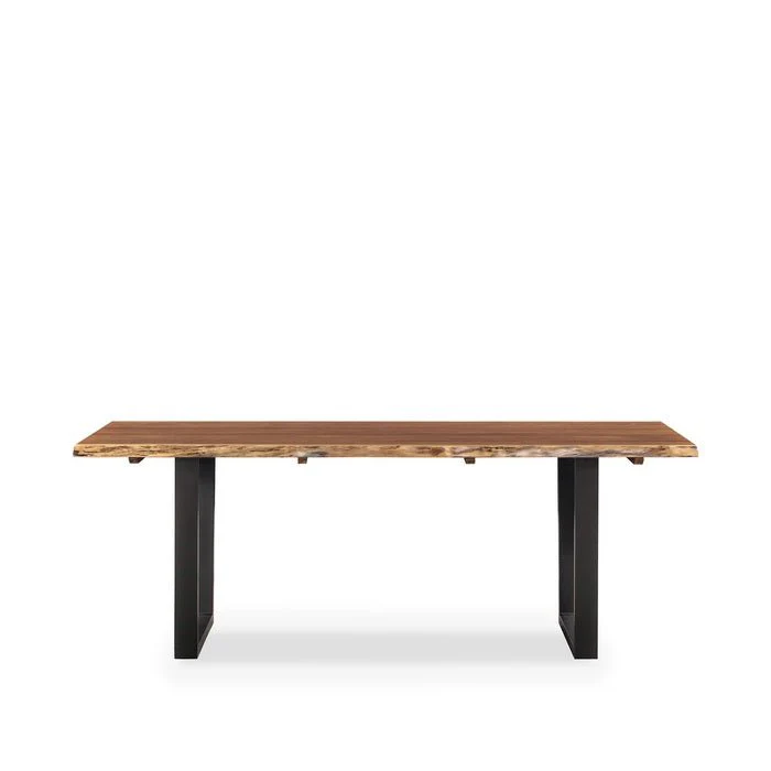 LiveEdge Dining Tables 1800w - 2100w - 2400w (Blackwood veneer)