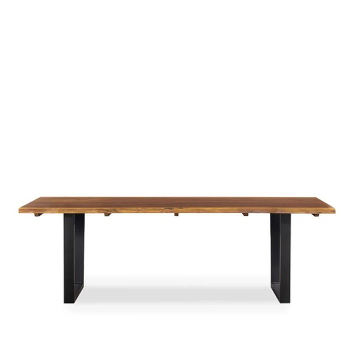 LiveEdge Dining Tables 1800w - 2100w - 2400w (Blackwood veneer) - Image 4