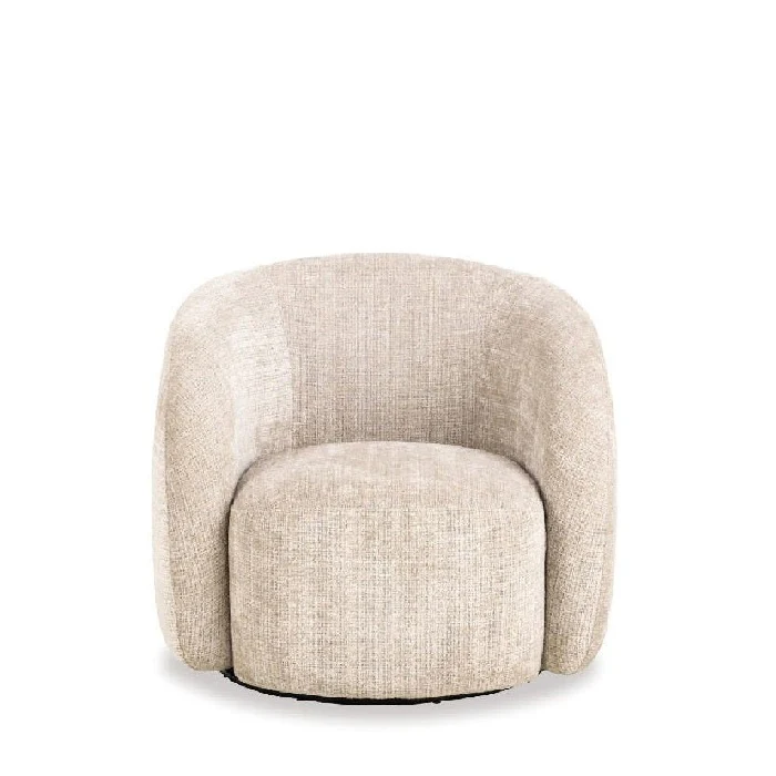 Lodi Swivel Armchair - gental curves in choice of colour