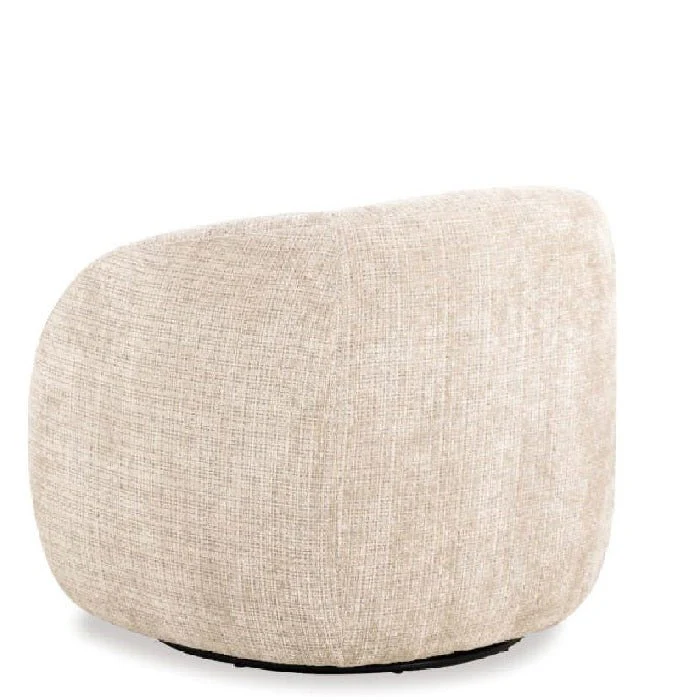 Lodi Swivel Armchair - gental curves in choice of colour - Image 4