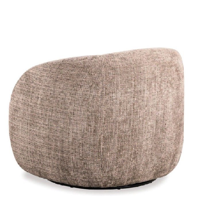 Lodi Swivel Armchair - gental curves in choice of colour - Image 7