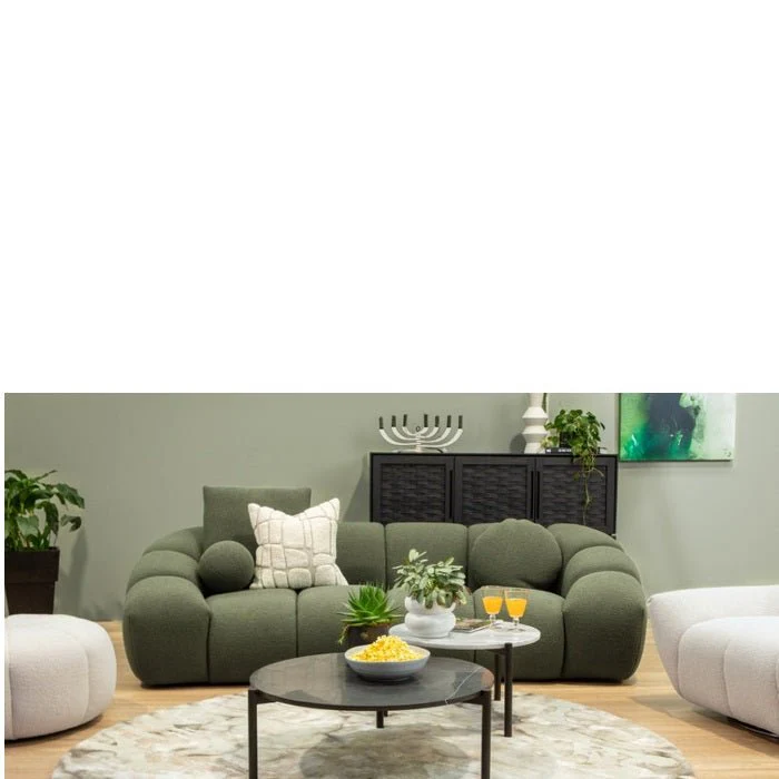Lola 3.5 Seater Sofa in Fabric - Image 10