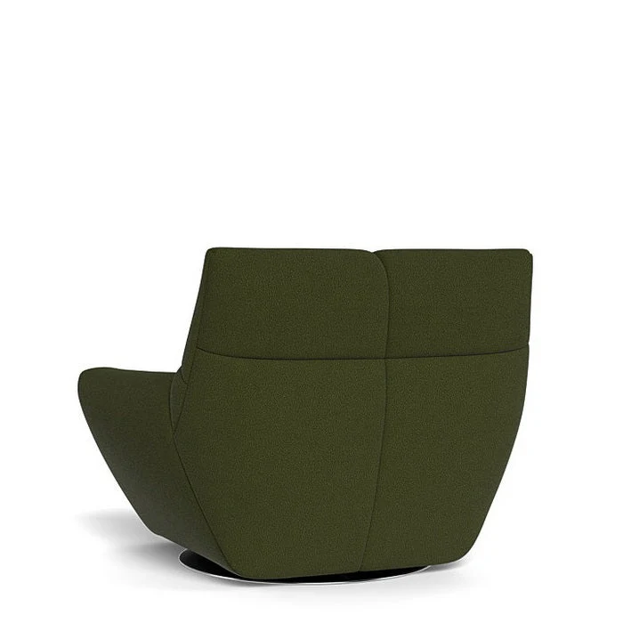 Lola Swivel Armchair in Fabric - Image 8