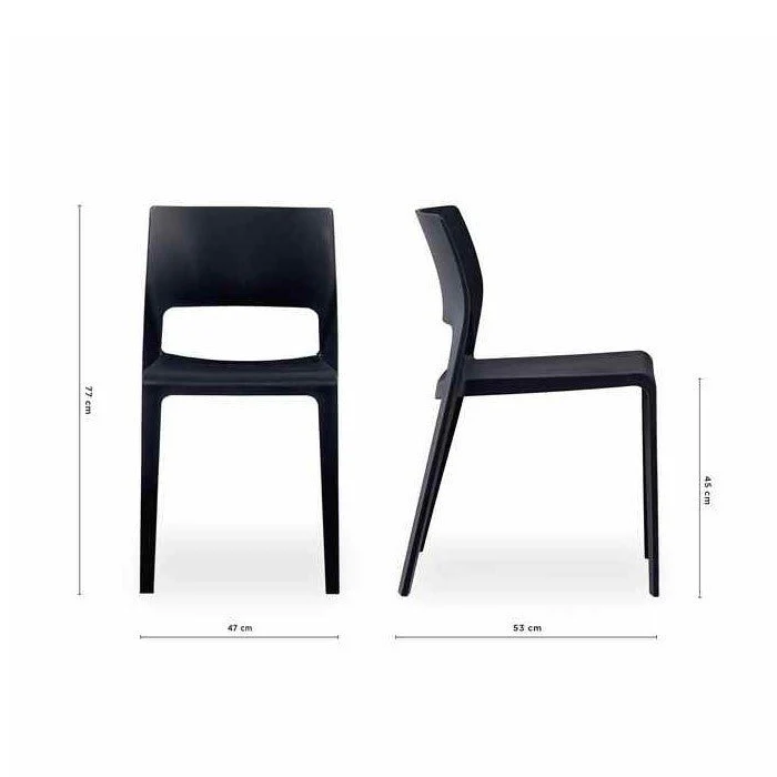 Lyric Outdoor Chair - Colours to Suit (Stackable) - Image 23