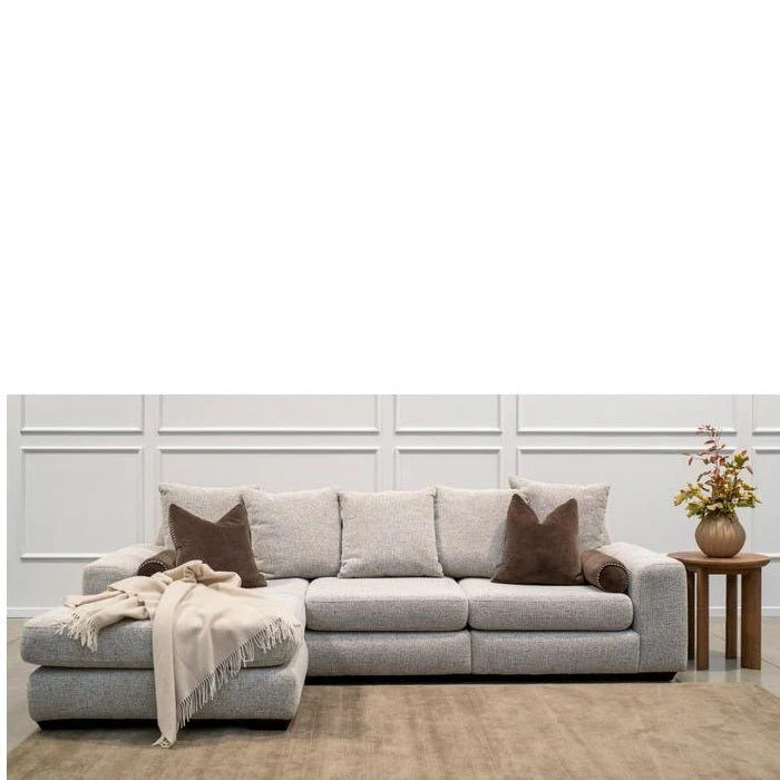 Maddox 4 Seater Chaise in Fabric - Image 7
