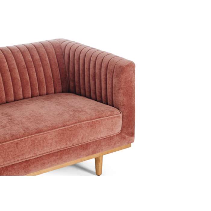Madison 3 Seater Velvet - Four luxurious colours to suit your space - Image 9