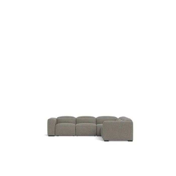 Madison 5 Piece Power Corner Modular Suite in Fabric