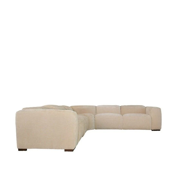 Madison 5 Piece Power Corner Modular Suite in Fabric - Image 16