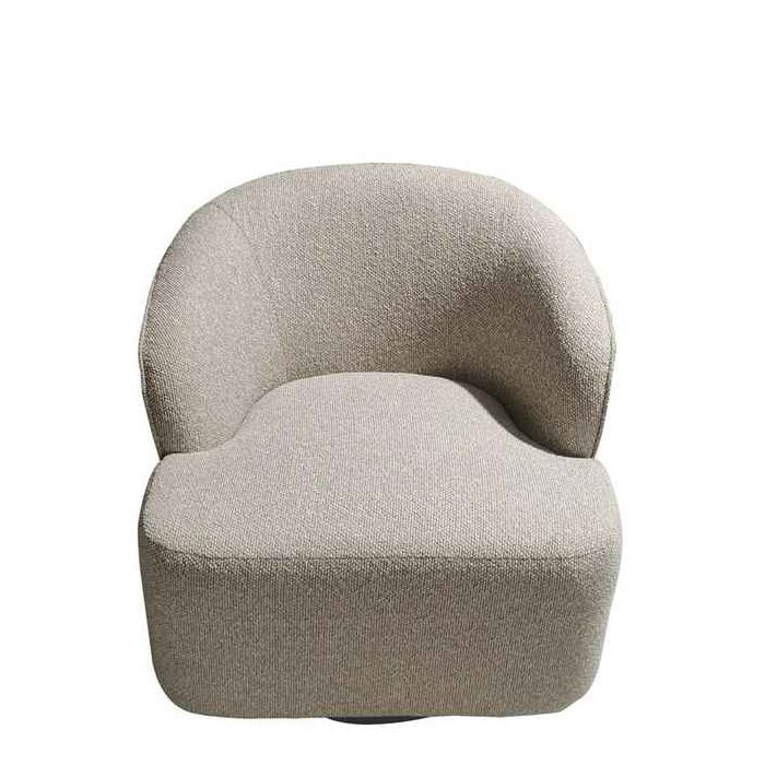 Madison Swivel Chair - Latte polyester