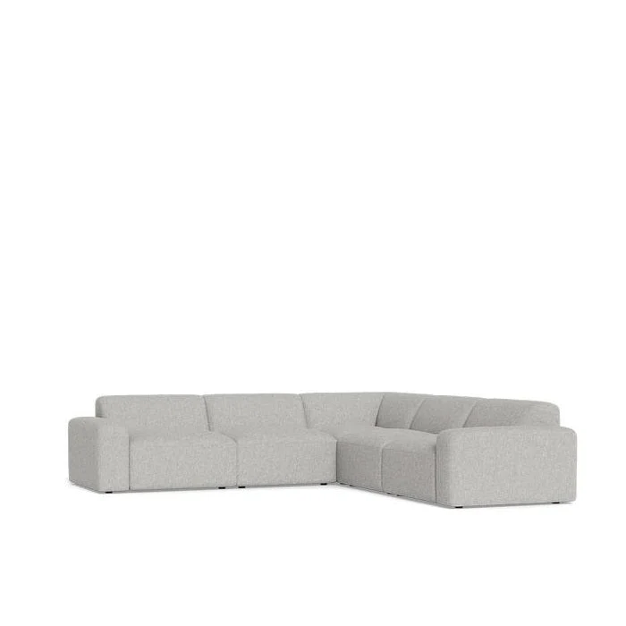 Malone 5 Piece Modular Corner Suite in Fabric - Image 15
