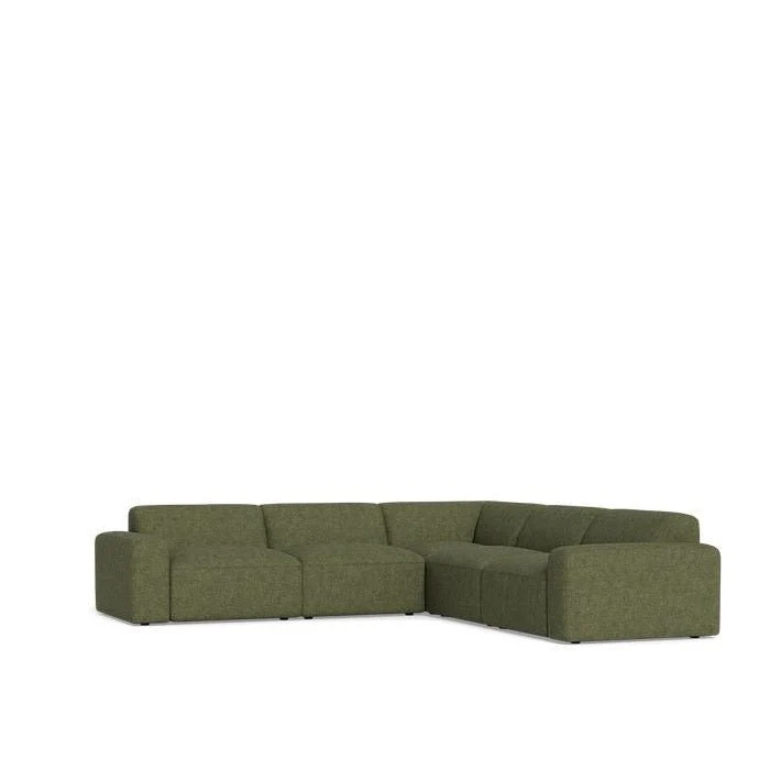 Malone 5 Piece Modular Corner Suite in Fabric - Image 16