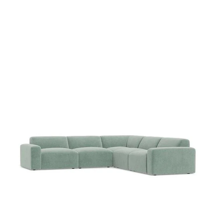 Malone 5 Piece Modular Corner Suite in Fabric - Image 17