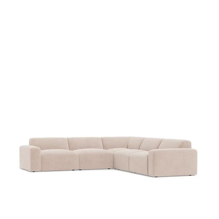 Malone 5 Piece Modular Corner Suite in Fabric - Image 19