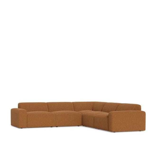 Malone 5 Piece Modular Corner Suite in Fabric - Image 22