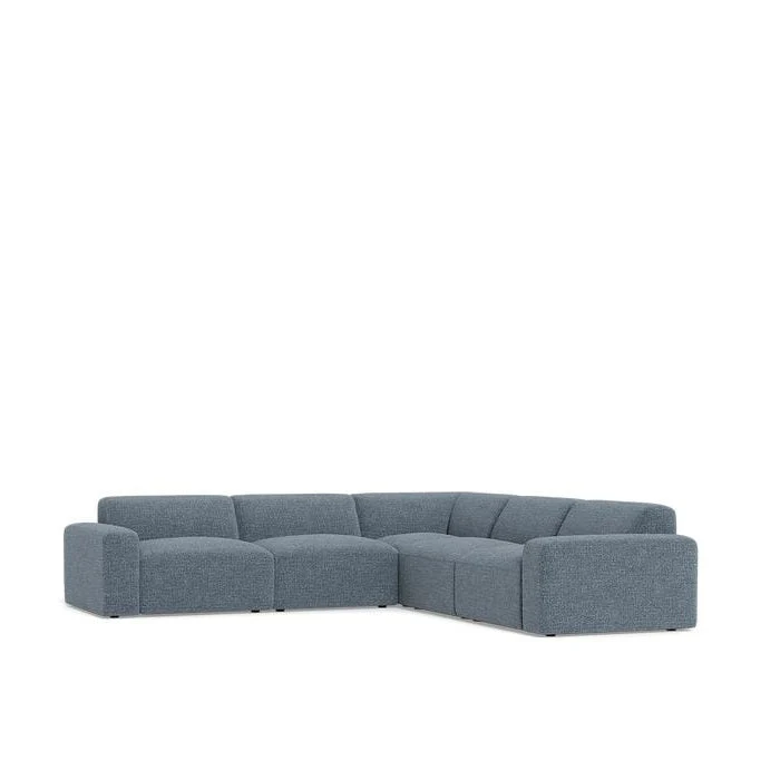 Malone 5 Piece Modular Corner Suite in Fabric - Image 23