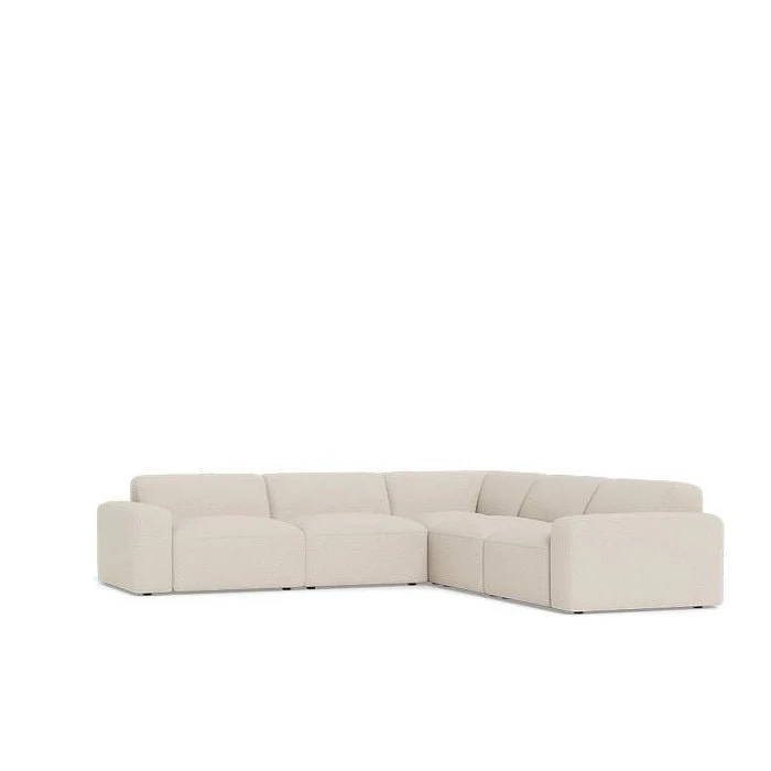 Malone 5 Piece Modular Corner Suite in Fabric - Image 24