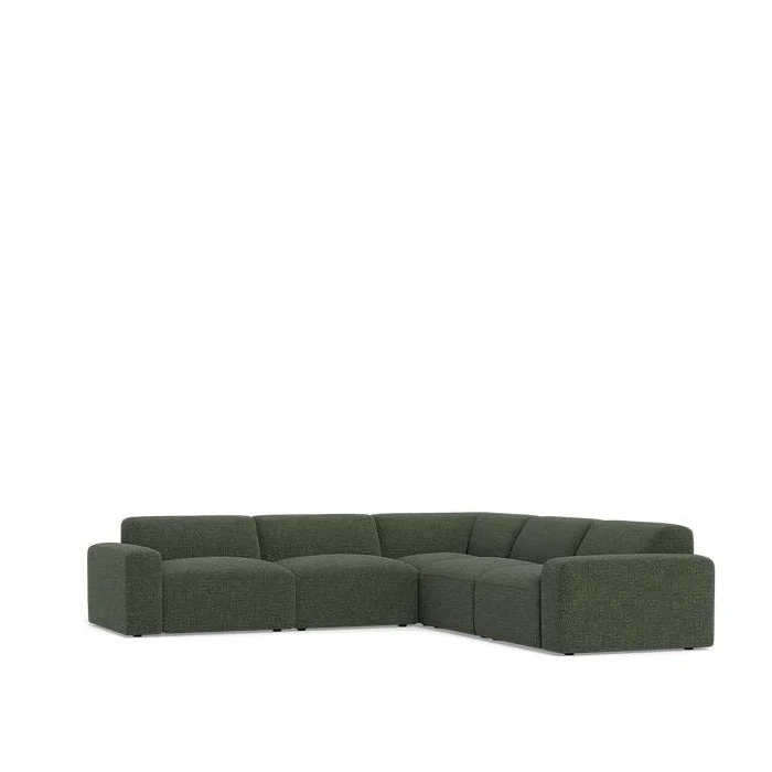 Malone 5 Piece Modular Corner Suite in Fabric - Image 25