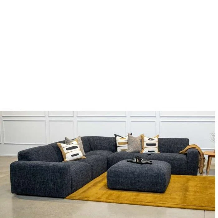 Malone 6 Piece Modular Corner Suite in Fabric - Image 3